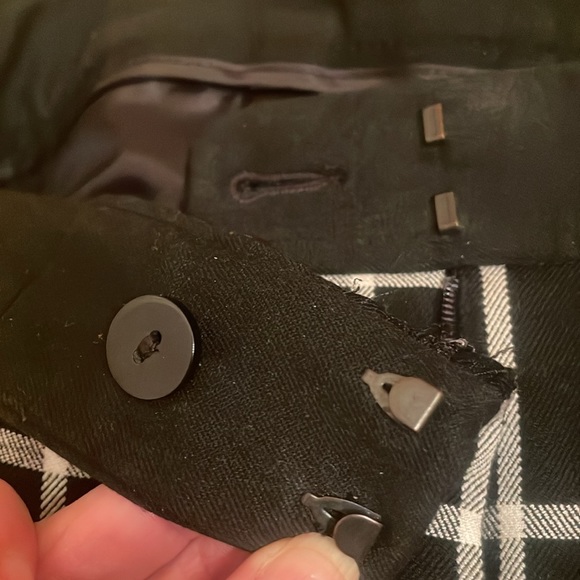 Window Pane Ankle Length Dress Pants - Picture 4 of 4